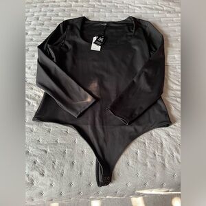 Express Black Bodysuit NWT